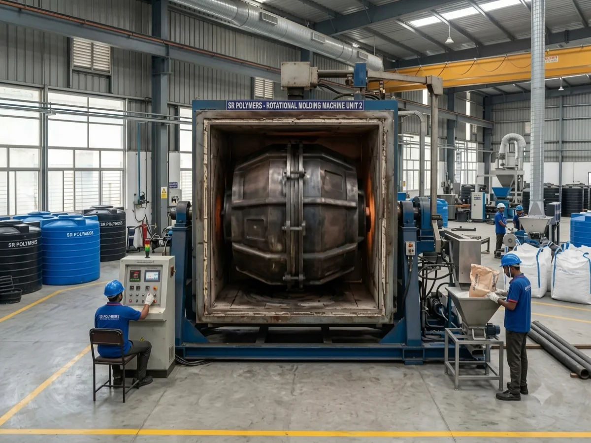 Bi-Axial Rotational Molding